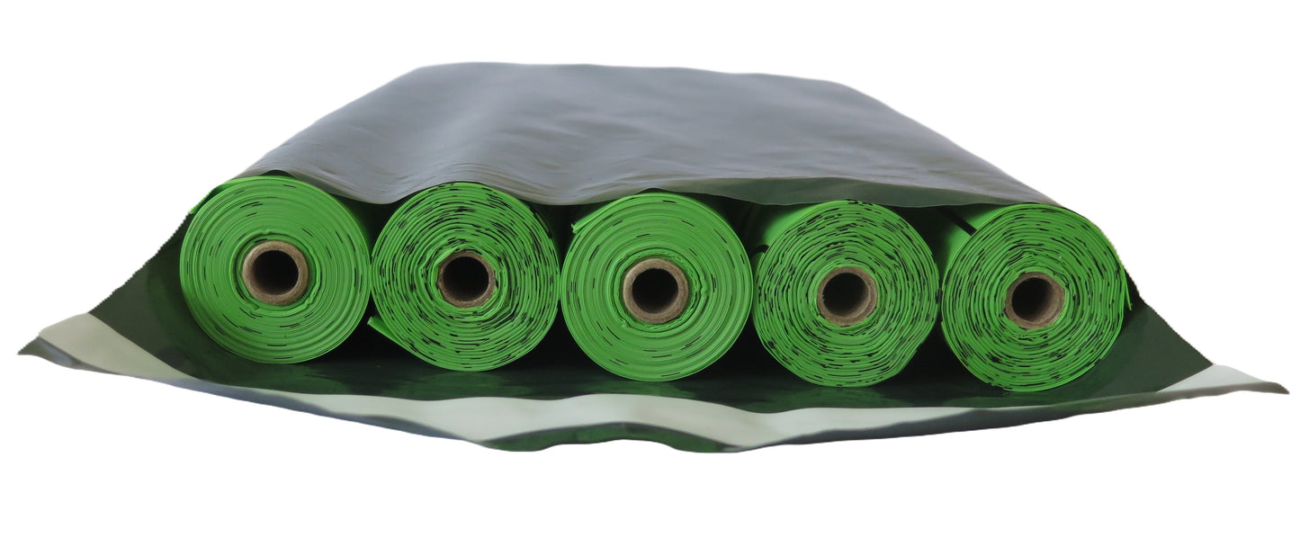 Doggy Poo Bags, Premium Home Compostable Dog Poop Bags | Biodegradable Dog Waste Bags | 20 Rolls/300 Bags, Cornstarch-Based | No Cardboard Packaging | Delivery fits through a standard letterbox